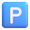 p button